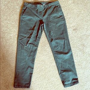 Green Gap Khaki pants